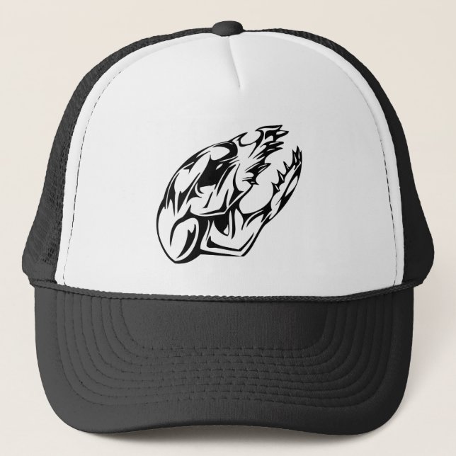Animal Skull Trucker Hat (Front)