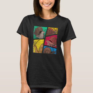 Animal Slug Gastropod Sluggish Pop Art Snail T-Shirt