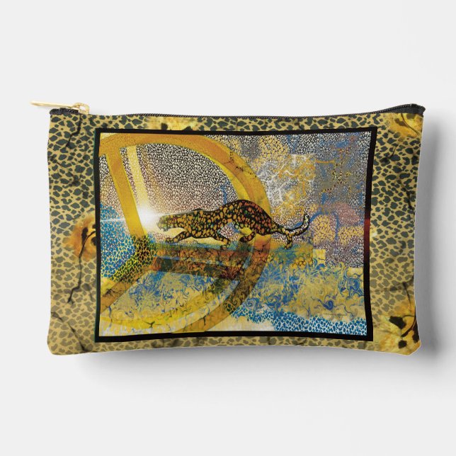 Animal Spirits On a Puch  Accessory Pouch (Front)