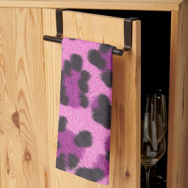 Animal Spots Tea Towel (Thirds Fold)