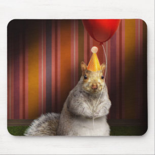 Animal - Squirrel - Party animal Mouse Pad