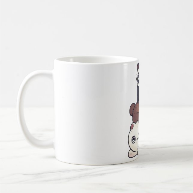 Animal stack Magic Coffee Mug (Left)