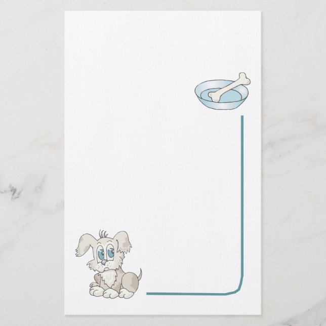 Animal Stationary Dog Pet Lovers Stationary Stationery (Front)