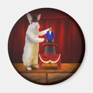 Animal - The magic rabbit Magnet