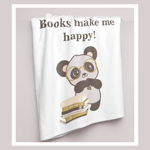 Animal Themed Reading Nook Decor Sherpa Blanket
