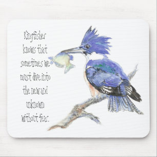 Animal Totem, Spiritual, Inspiration Encouragement Mouse Pad