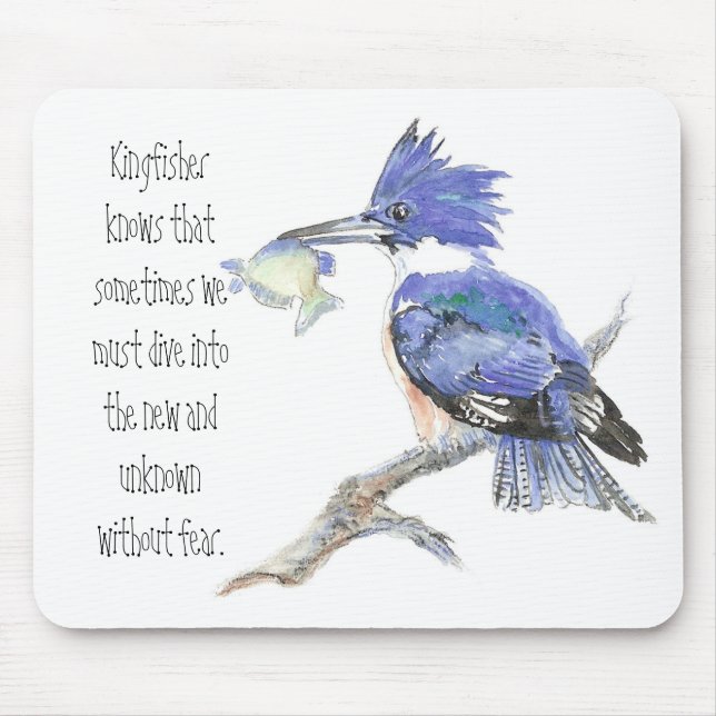 Animal Totem, Spiritual, Inspiration Encouragement Mouse Pad (Front)
