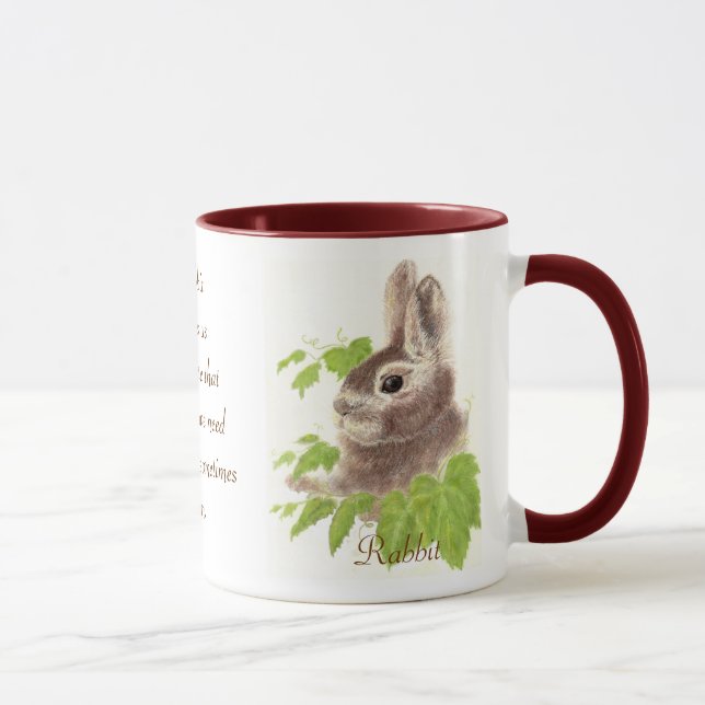 Animal Totem, Spiritual, Inspiration Encouragement Mug (Right)