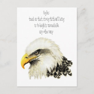 Animal Totem, Spiritual, Inspiration Encouragement Postcard