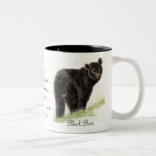 Animal Totem, Spiritual, Inspiration Encouragement Two-Tone Coffee Mug