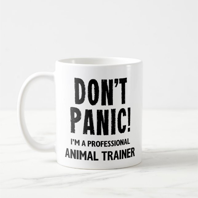 Animal Trainer Coffee Mug (Left)