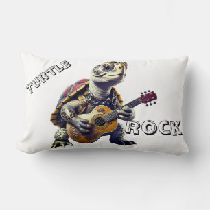 Animal Turtle Cartoon Caricature Lumbar Cushion