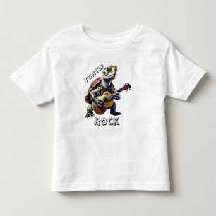 Animal Turtle Cartoon Caricature Toddler T-Shirt
