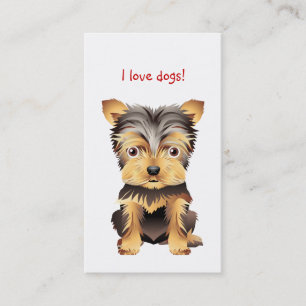 Animal Veterinarian Dog Business Card