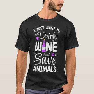 Animal Ware Vegans Nature Love gift T-Shirt