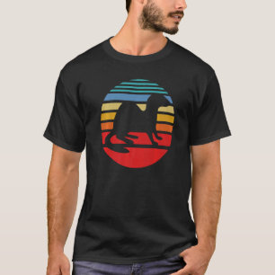 Animal  Weasel Ferret Owner Vintage Sunset Ferret T-Shirt