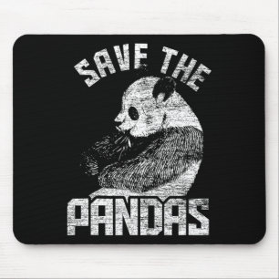 Animal Welfare Bear Earth Day Save The Panda Mouse Pad