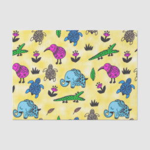 Animal Whirlwind Tissue Paper