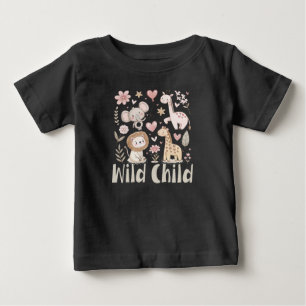Animal Wild Child Baby T-Shirt