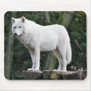 Animal Wolf Nature Peace Love Destiny Mouse Pad