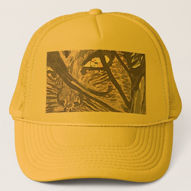 Animal-Woman Trucker Hat (Front)