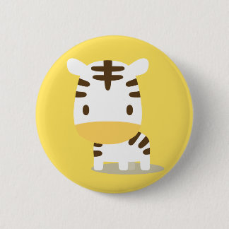 Animal Zebra Can Badge