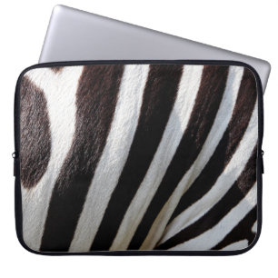 Animal zebra stripes mammal equine laptop sleeve