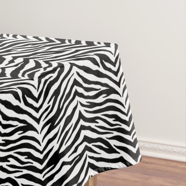 Animal Zebra Tablecloth Tablecloth (In Situ)