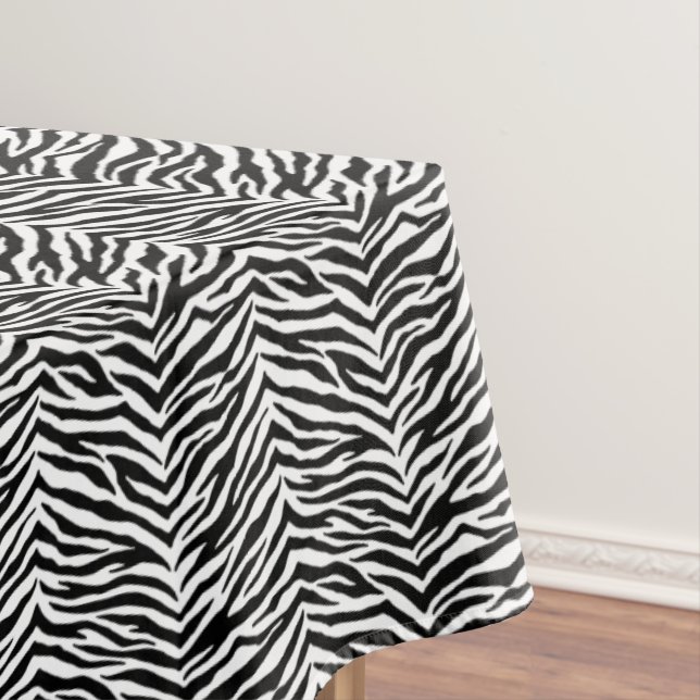 Animal Zebra Tablecloth Tablecloth (In Situ)