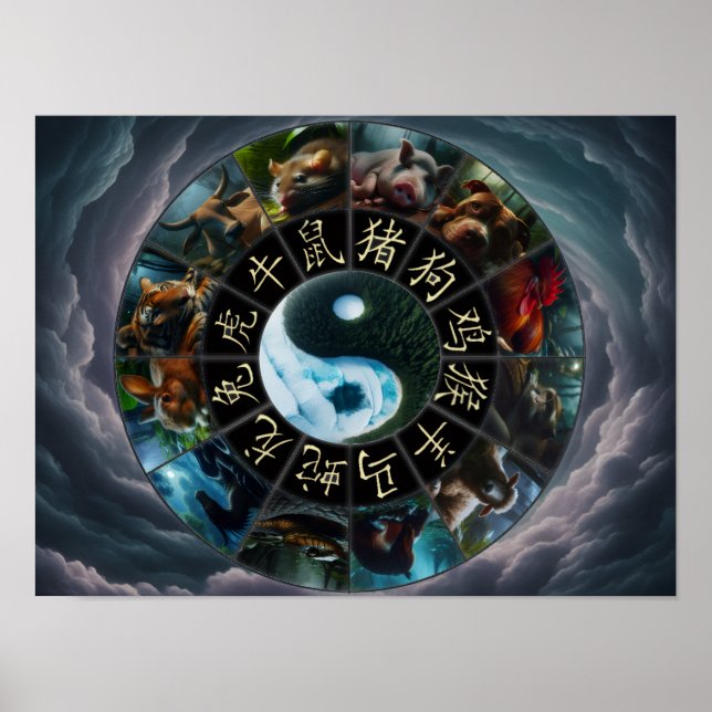 Animal Zodiac Poster (Front)
