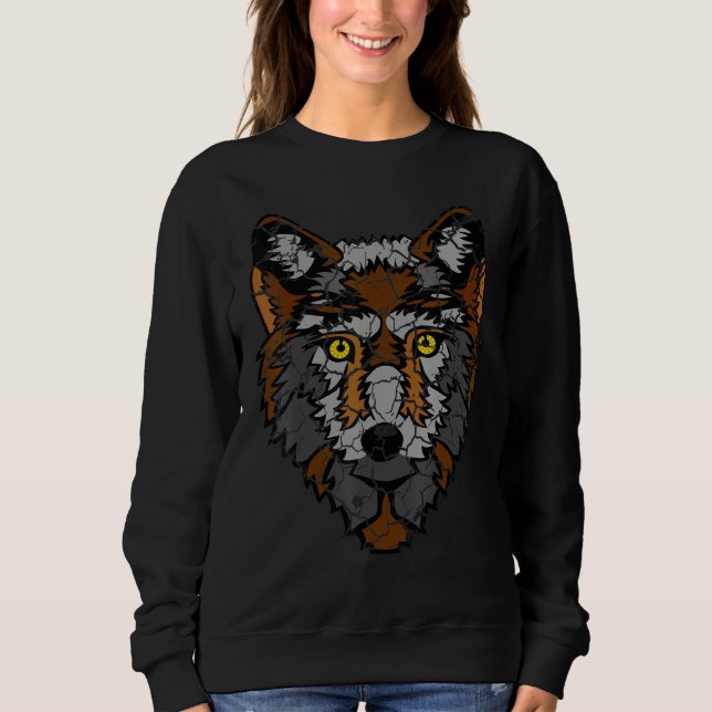 Animal Zoo Farm Distressed Sweatshirt (Front)