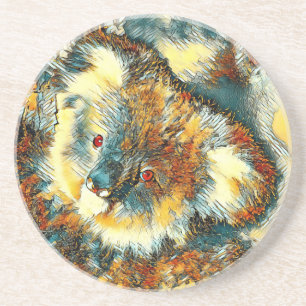 AnimalArt_Bear_005 Coaster