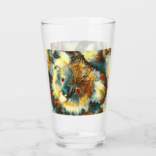 AnimalArt_Bear_005 Glass (Front)