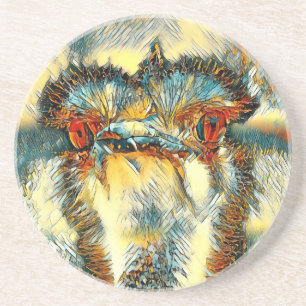 AnimalArt_Bird_008 Coaster