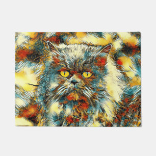 AnimalArt_Cat_020 Doormat