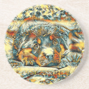 AnimalArt_Dog_001 Coaster