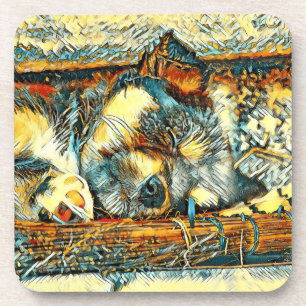 AnimalArt_Dog_010 Coaster