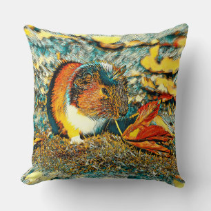 AnimalArt_GuineaPig_001 Cushion