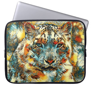 AnimalArt_Leopard_20170601_by_JAMColors Laptop Sleeve