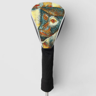 AnimalArt_Monkey_002 Golf Head Cover