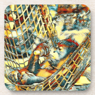 AnimalArt_OrangUtan_002 Coaster