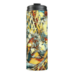 AnimalArt_OrangUtan_002 Thermal Tumbler