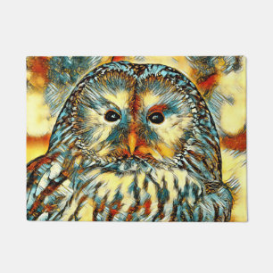 AnimalArt_Owl_024 Doormat