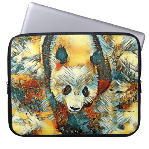 AnimalArt_Panda_006 Laptop Sleeve