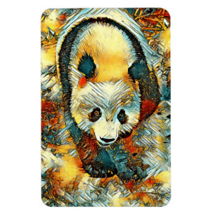 AnimalArt_Panda_006 Magnet