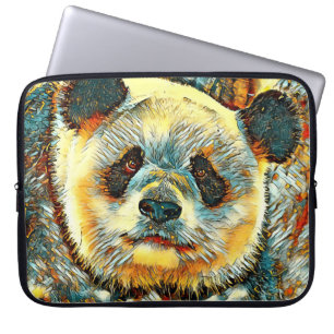 AnimalArt_Panda_014 Laptop Sleeve