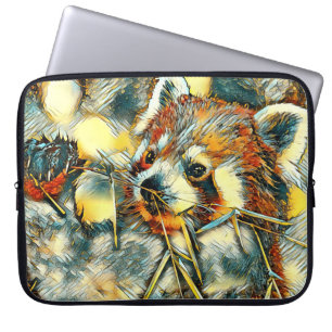 AnimalArt_RedPanda_001 Laptop Sleeve