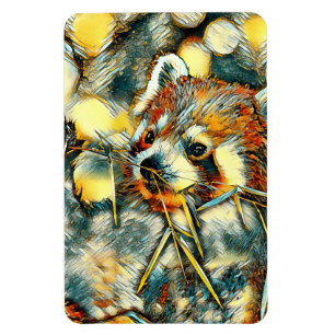 AnimalArt_RedPanda_001 Magnet