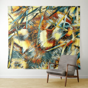 AnimalArt_RedPanda_003 Tapestry