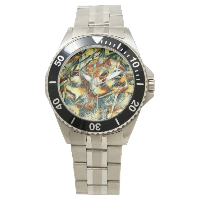 AnimalArt_RedPanda_003 Watch (Front)